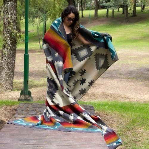 Tommy Lion Alpaca Wool Blanket 80X90 In thumb #3