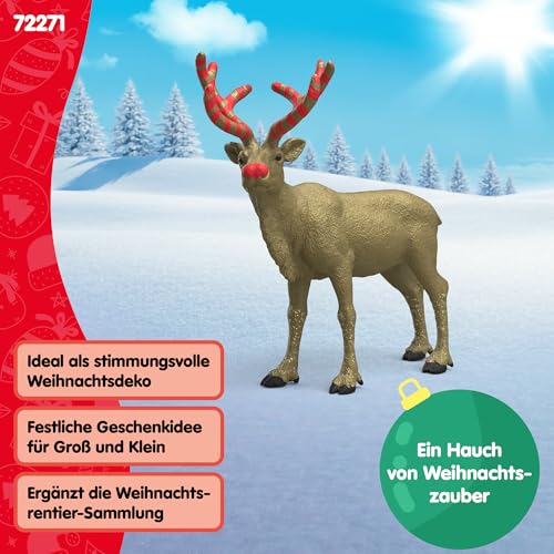 Schleich Farm World | Goldenes Jubiläums Rentier 72271 | 13 x 5 x 12 cm – Ansicht 3
