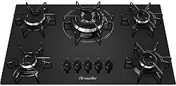 Cooktop Mueller 5 Bocas com Queimador Tripla Chama Mcg135bg1