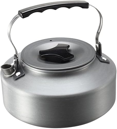 CAMPINGMOON - Cafetera ultraligera portátil de 1 litro para acampar S1000