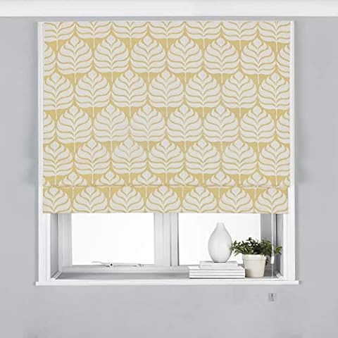 Paoletti Horto Ochre Roman Blind, 61 x 137cm Cover