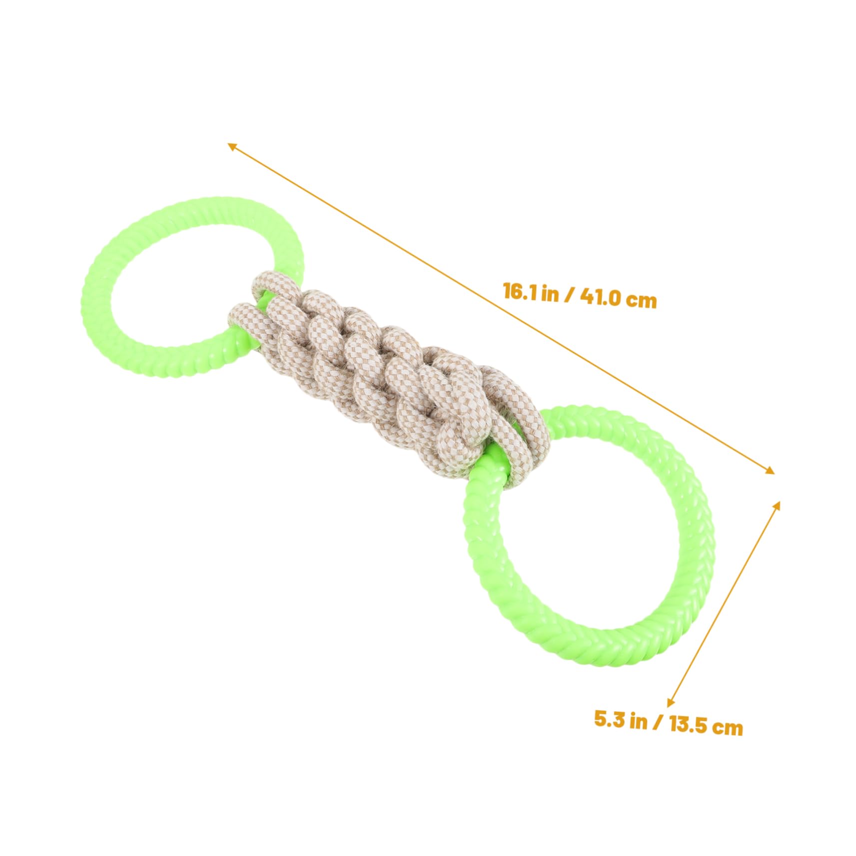 KESYOO Interactive Rope Dog Wear Resistant Safe Pet Plaything for Dogs for Indoor and Outdoor Fun Engaging Chewing and Training