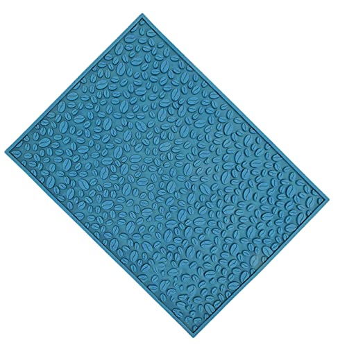 Tapis de comptoir de bar bleu pour table basse et bureau - 4