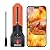 WiFi & Bluetooth Wireless Meat Thermometer, Unlimited Range, 7 NIST Certified Accuracy Sensors with Ambient Temp Remote Monitoring for BBQ Grill, Oven, Smoker, Air Fryer (1, Black, Medium)