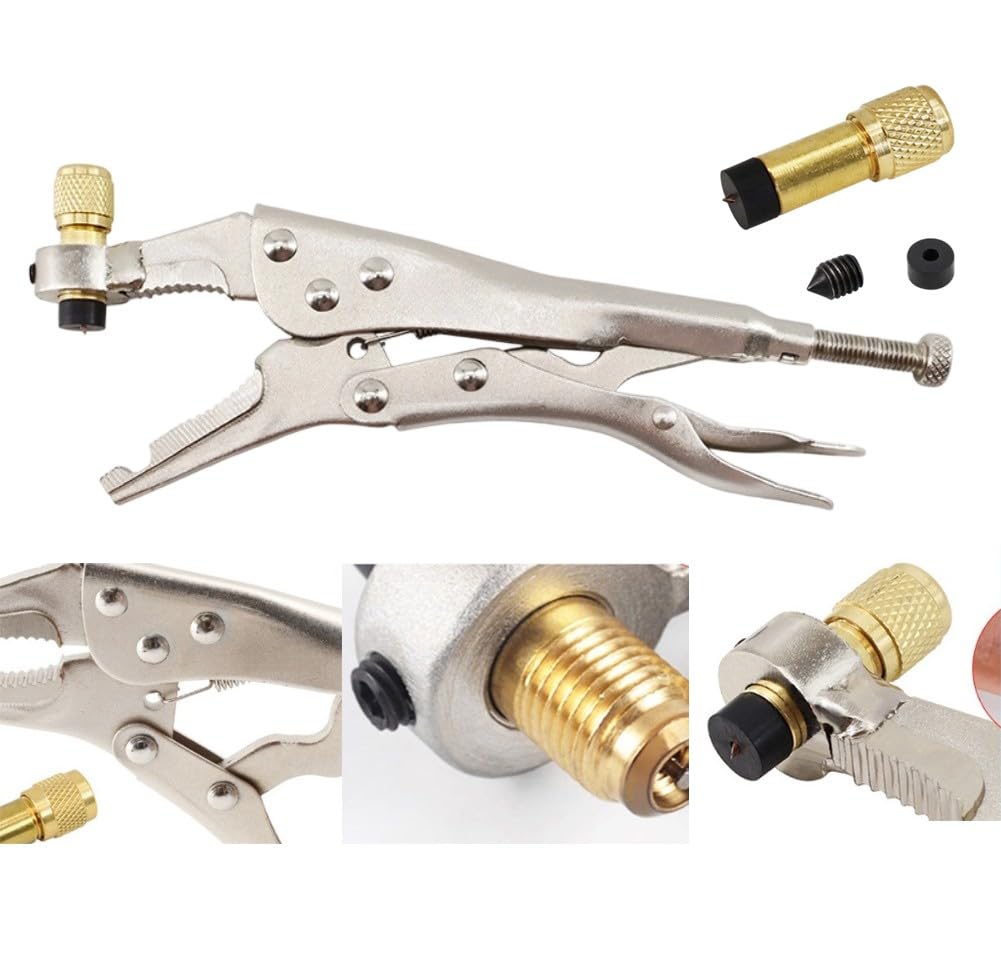 Manual Hydraulic Pliers CT-308 for Refrigeration & HVAC Recovery – Adjustable Grip, 14-Inch Brass Connector, 4–8 mm Line Compatibility, Alloy S(CT-308-SP1) — view 7