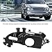 Front Bumper Fog Light Bracket, Front Fog Lamp Mounting Support Replacement for W163 ML320 ML350 ML500 2002 2005 Stable ABS Construction Precise Fit Fog Driving Lamp Holder OE 1638201112 1638201212