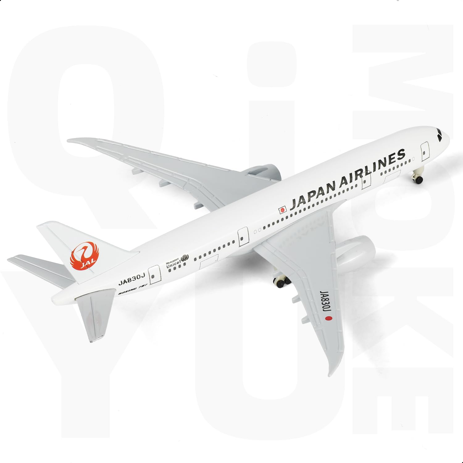 Amazon.co.jp: QIYUMOKE 1/300 JAL 日本航空787 飛行機模型 - 日本航空