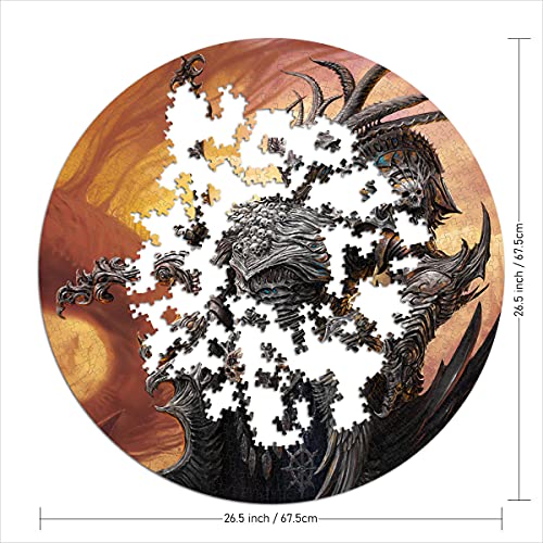 CAFO Warhammer 40K 1000 Puzzleteile Handgeschwindigkeitsspiel Puzzle Analyse und Logik 26,5"x 26,5" Papierpuzzle – Bild 6