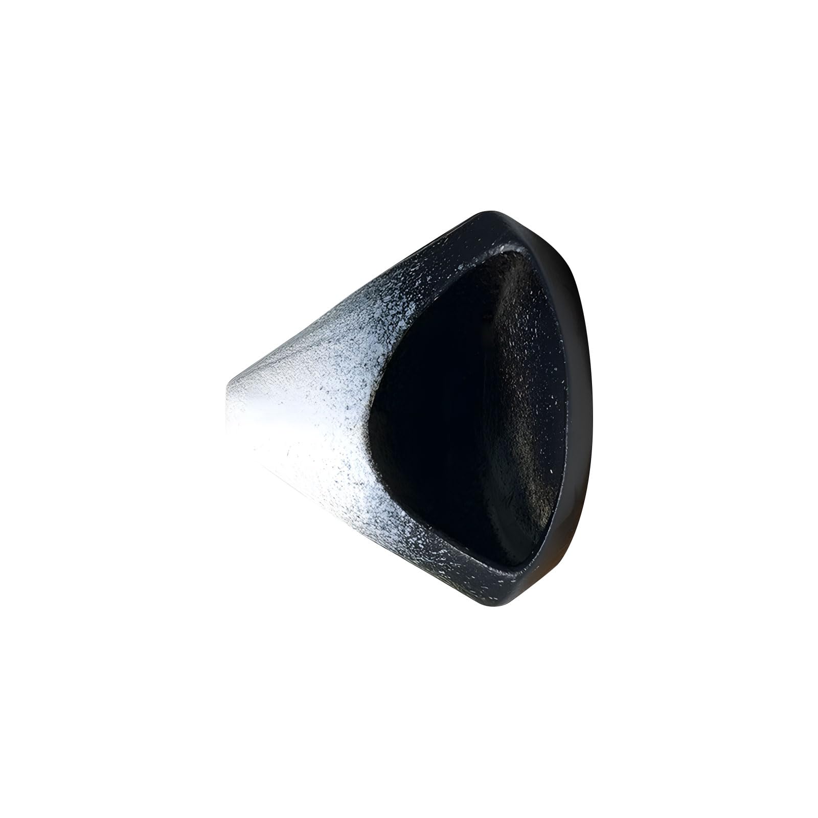 Elnwnnkc Black And White Refined Ceramic Base For Essential Oils And Plant Cleansing Suitable For Living Areas And Tea Spaces Spiritual Ritual Scent Tool
