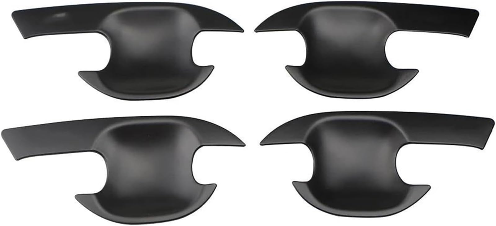 Drezzo Car Exterior Door Handle Outer Door Handle ABS Chrome Car Exterior for Ford for Everest