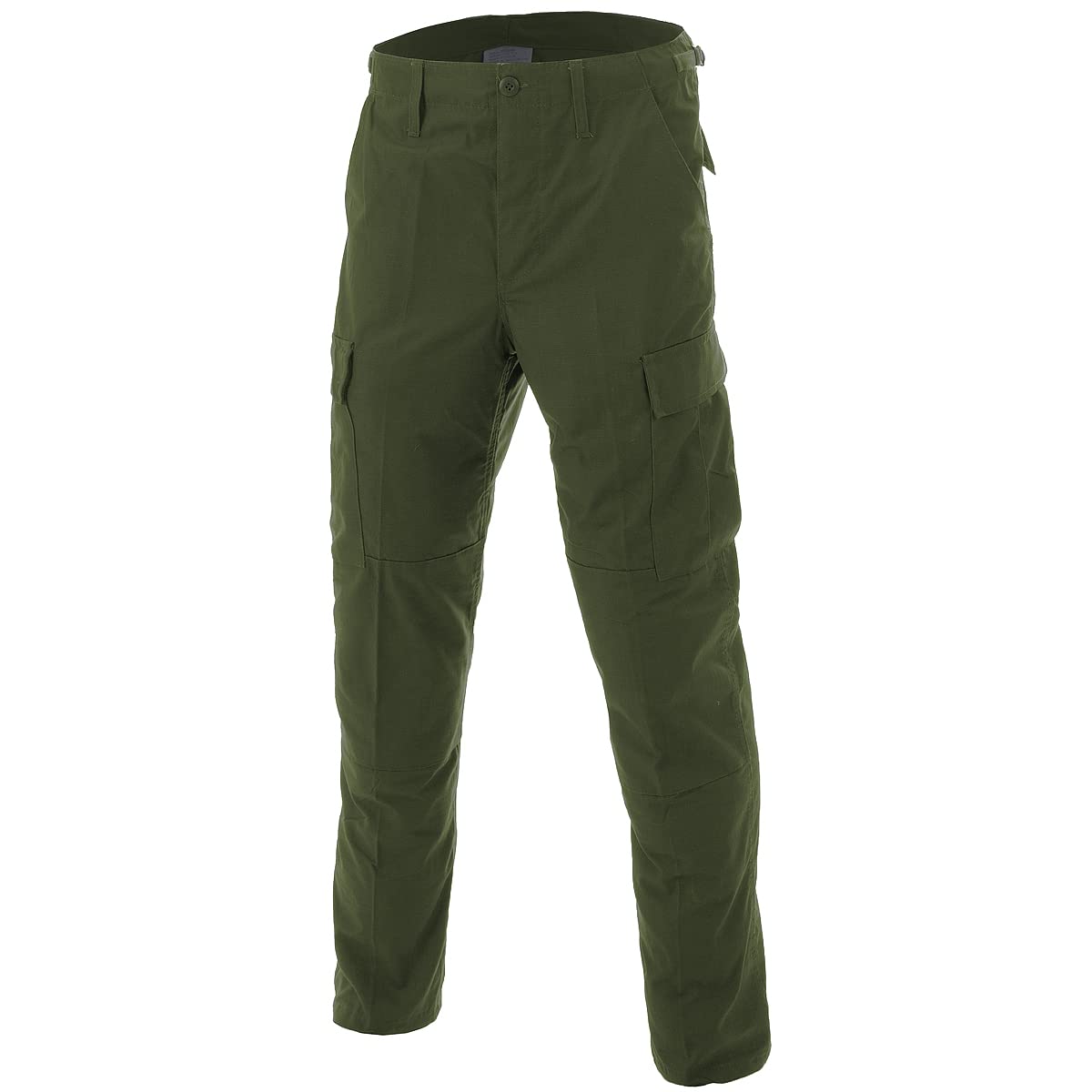 Mfh Men's Olive Bdu Combat Trousers Ripstop Size 3XL