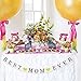 Best Mom Ever Banner with Gold Glitter Heart | Vintage Mothers Day Decorations | Mother’s Day Gifts from Daughter and Son