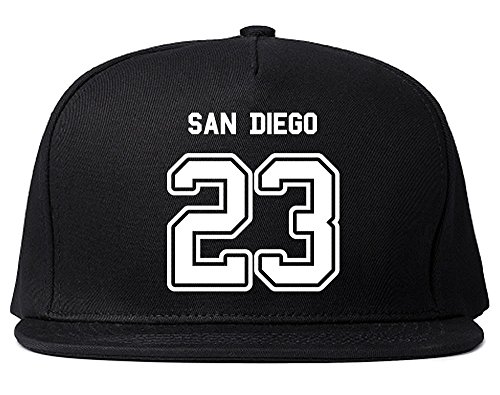 Sport Style San Diego 23 Team City California Snapback Hat Cap Black