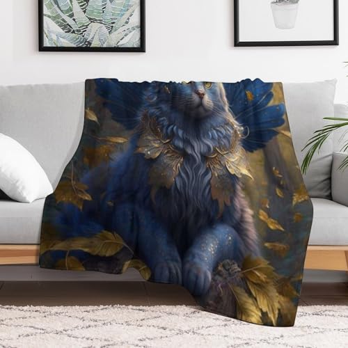 Couverture chat contre les soirées froides couverture flannel douce canapé - 3