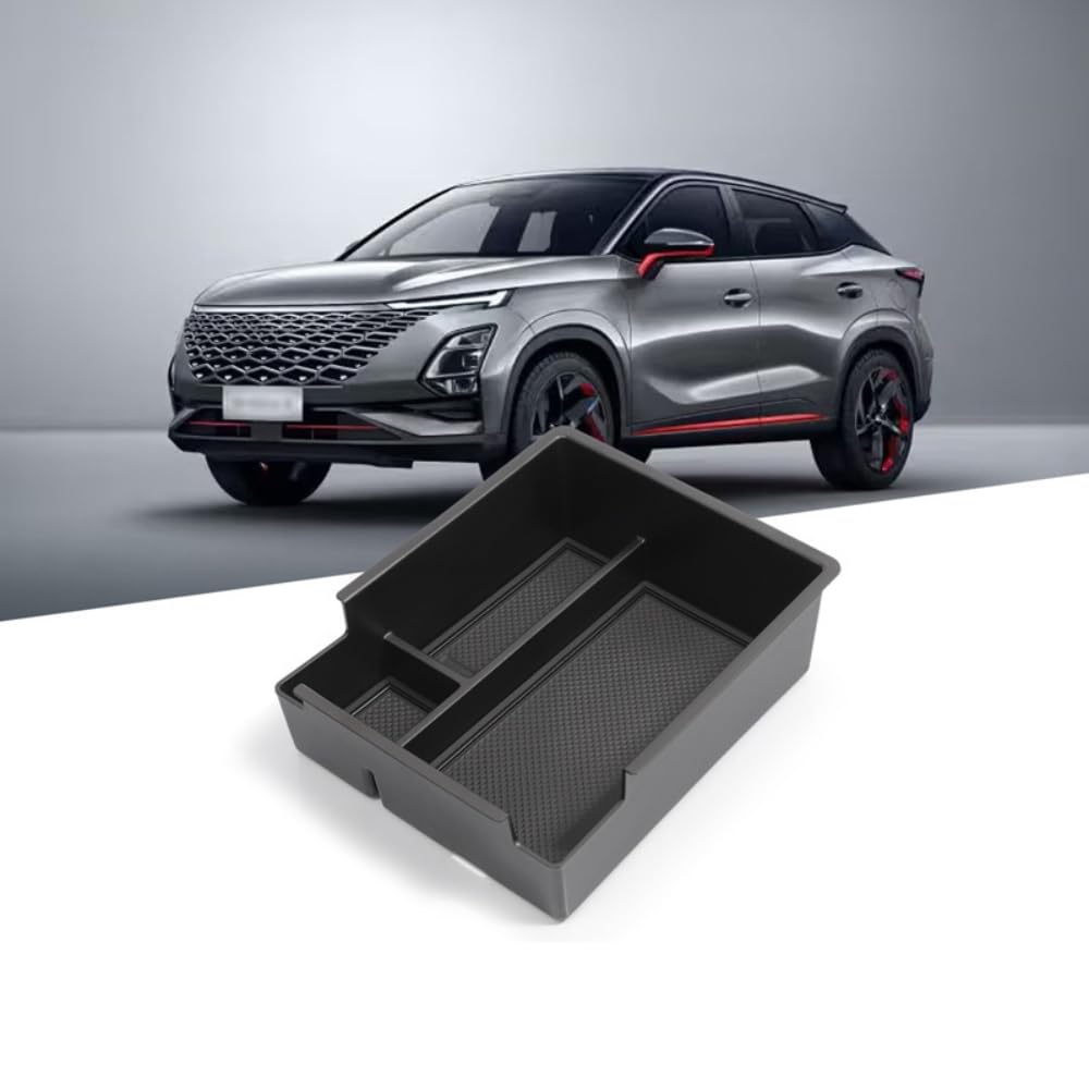 Organizer Console Centrale per OMODA 5 2023-2025, Vassoio Bracciolo Portaoggetti Scatola Immagazzinaggio, Accessori Interni Auto