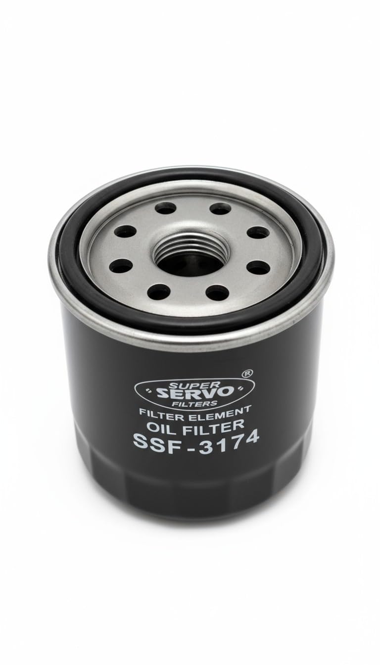 SUPER SERVO FILTERS SSF-3174 OIL FILTER FOR MARUTI MPFI/ALTO/WAGON-R/IRIS/AUTO/ALFA BS-VI ENGINE PERFORMANCE FILTER