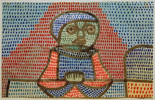 Affiche Paul Klee salon moderne poster graffiti déco chambre ado 60x90