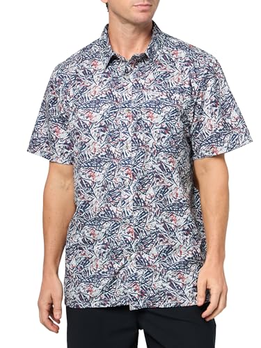 Chemise Columbia Super Slack Tide Homme Motif Palmiers Marlin Nocturne 2X