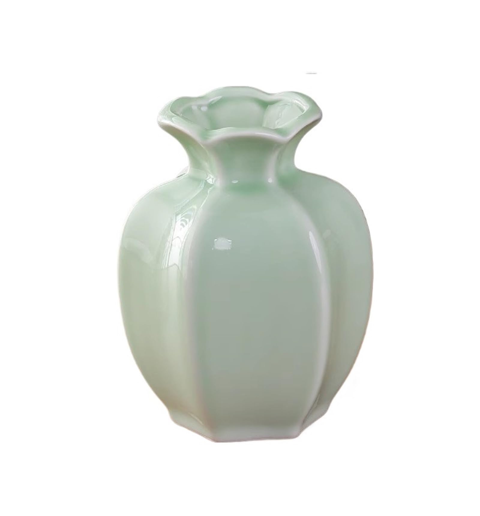 GEK208130 Vases for Flowers Minimalist Flower Vase for House Book Shelf Office Coffee Desk Dining FireplaceCeramic Rustic Home Decorative Vase