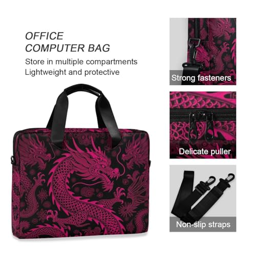 Funda para computadora portátil de 15.6 pulgadas roja contra arañazos 6
