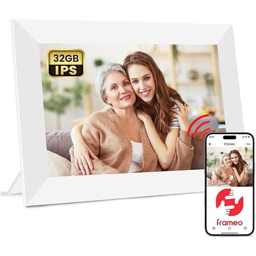 FRAMEO Wi-Fi Digital Photo Frame 32GB