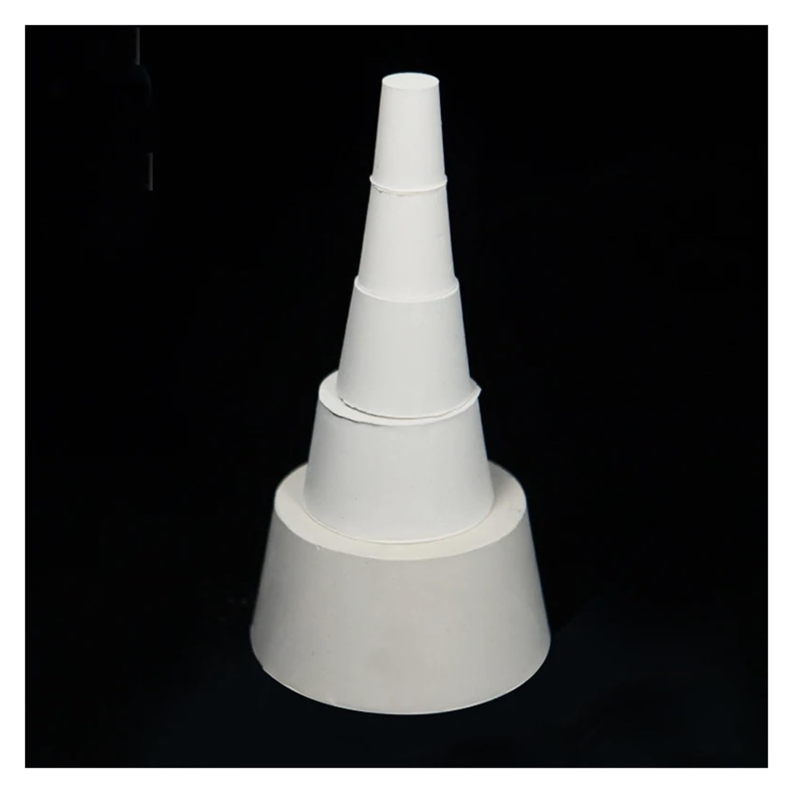 [Tapón de goma for frasco/tubo de reactivo de laboratorio, tapón de goma for perforar, n.° 0-15 n.°](No.4 100 pieces)