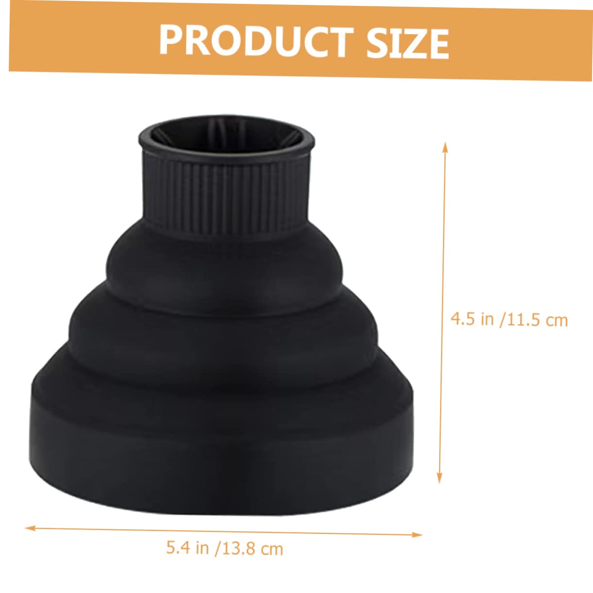 Cabilock 3pezzi Diffusore Per Asciugacapelli Accessorio Per Styling Ricci e Protezione Termica e Asciugatura Rapida Viaggio Compatibile Con Phon Standard