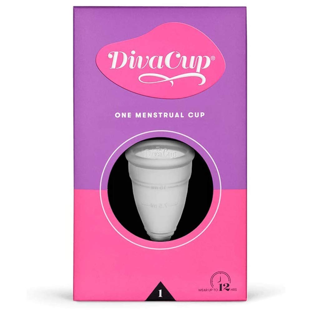 DivaCup Menstrual Cups Model 1. 100 MedicalGrade Silicone, BPAFree Period Cup. Safe and Leak