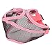 Dog Muzzles for Small Dogs, Soft Edges Mesh Dog Muzzle Short Snout Bulldog Muzzle Short Snout Dog Muzzle with Breathable STO Prevent Biting for Chihuahua (S)