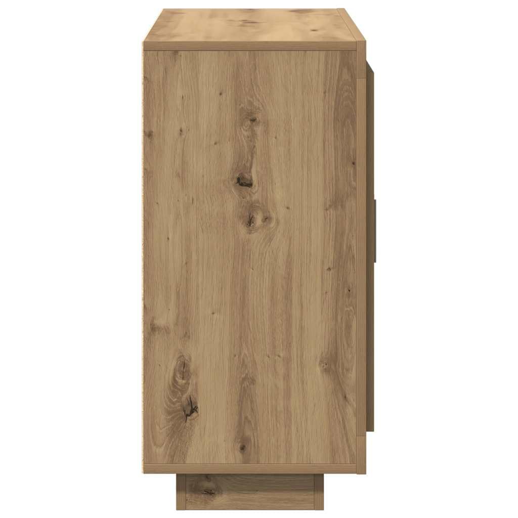 vidaXL Aparador de Madera de ingeniería Roble Artisan 92x35x75 cm
