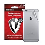 MediaDevil Apple iPhone 6 Plus / 6S Plus Back (Rear) Screen Protector: Magicscreen Matte Clear (Anti-Glare) Edition - (2 x Back Protectors)