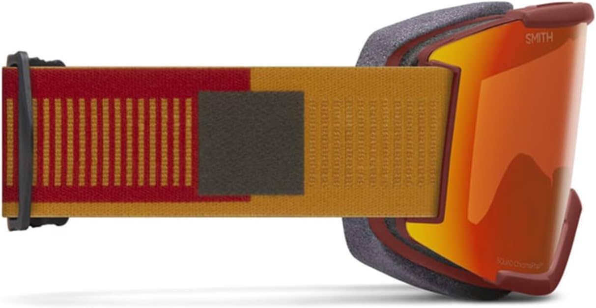 SMITH Squad Goggle Ironwood w/CP Everyday Red Mirror + Yellow 2025