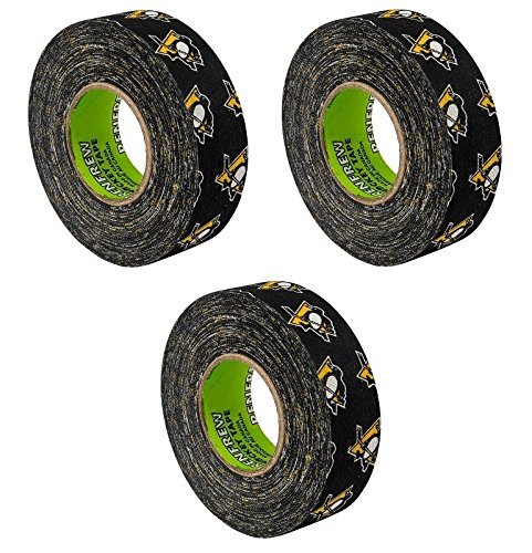 Renfrew 3 Pack NHL Team Hockey Stick Blade Shaft Bat Sports Tape - 1" x 20 Yards