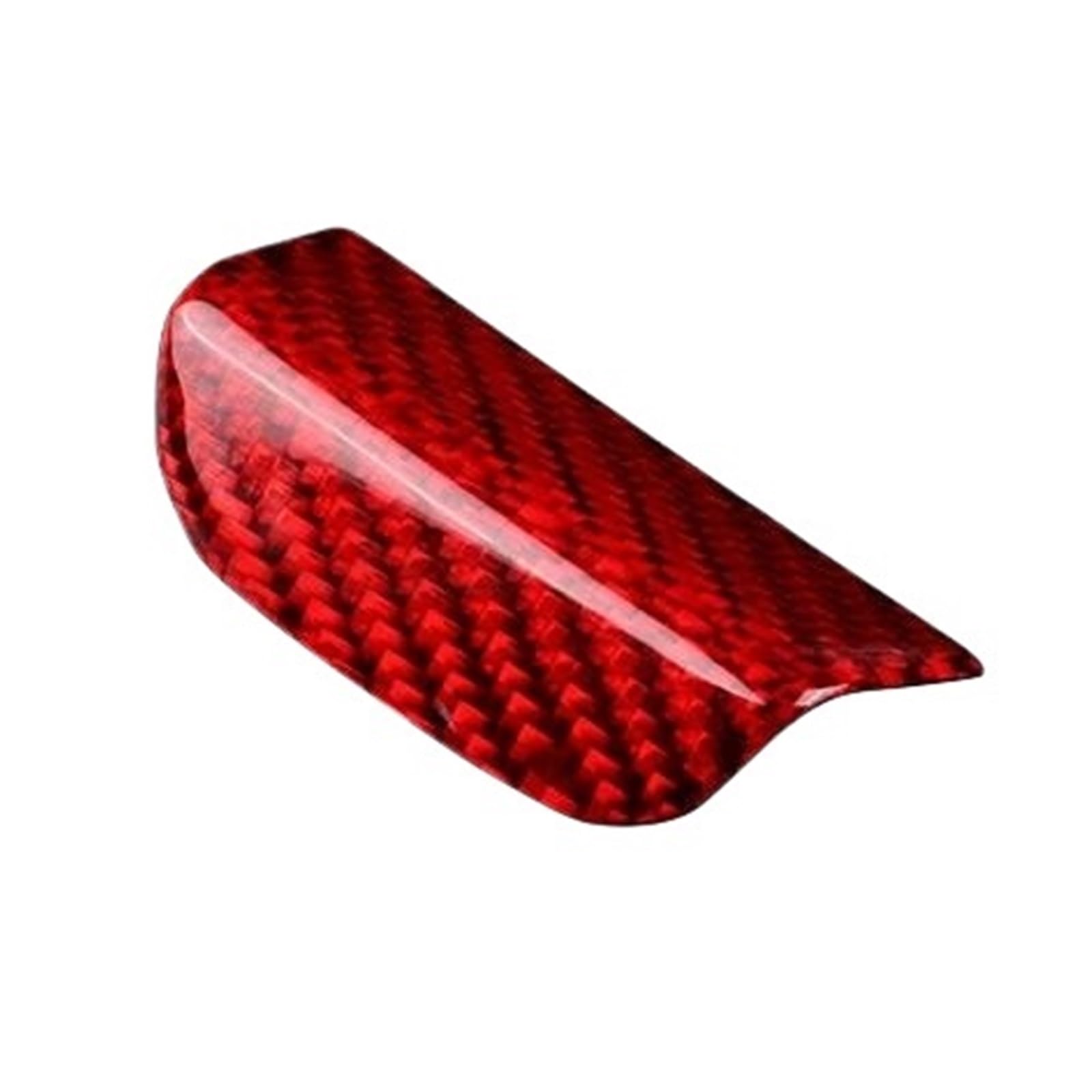 Pypfqumqgr Red Real Hard Carbon Fiber For Toyota Gr86 2021 2022 2023 2024 2025 Central Storage Button Sticker(Red)