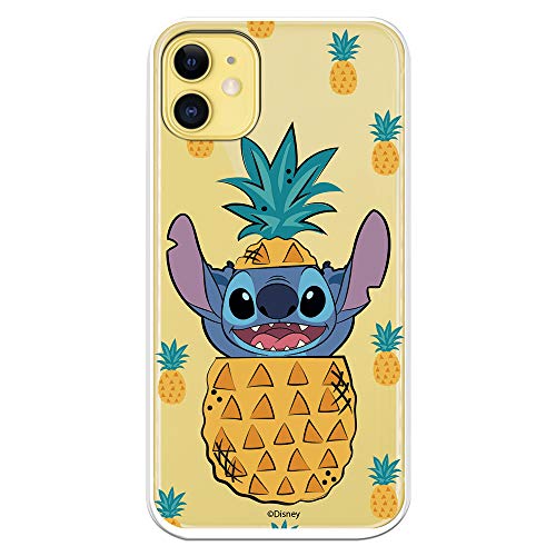 Coque pour iPhone 11 officielle Lilo & Stitch Pianas pour protéger votre téléphone portable Coque en silicone souple sous licence officielle Disney.