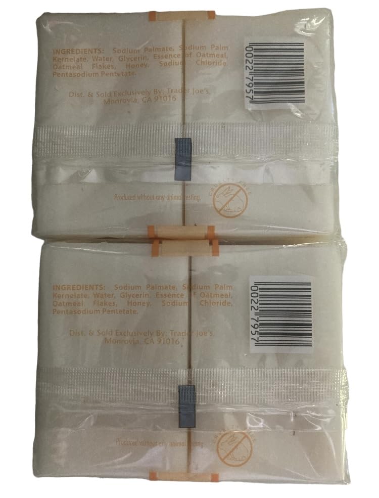 Image of Generic Jabon de avena y miel Trader Joe's por Trader Joe's (paquete de 2 unidades)