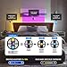 GIDERWEL Smart ZigBee 3.0 USB LED Strip Light RGBWW Kit Work with HUB Bridge TUYA Smart hub and Echo Plus for APP/Alexa Voice Control 6.56ft 5V RGB Cold Warm White RGBCCT Ambiance TV LightStrip Plus