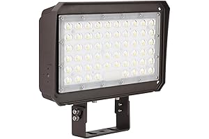 150W LED Flood Light with Dusk-to-Dawn photocell and Adjustable kelvin