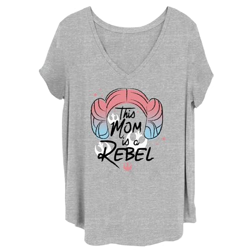 Star Wars T-shirt fête des mères Leia l'esprit de la rébellion au féminin