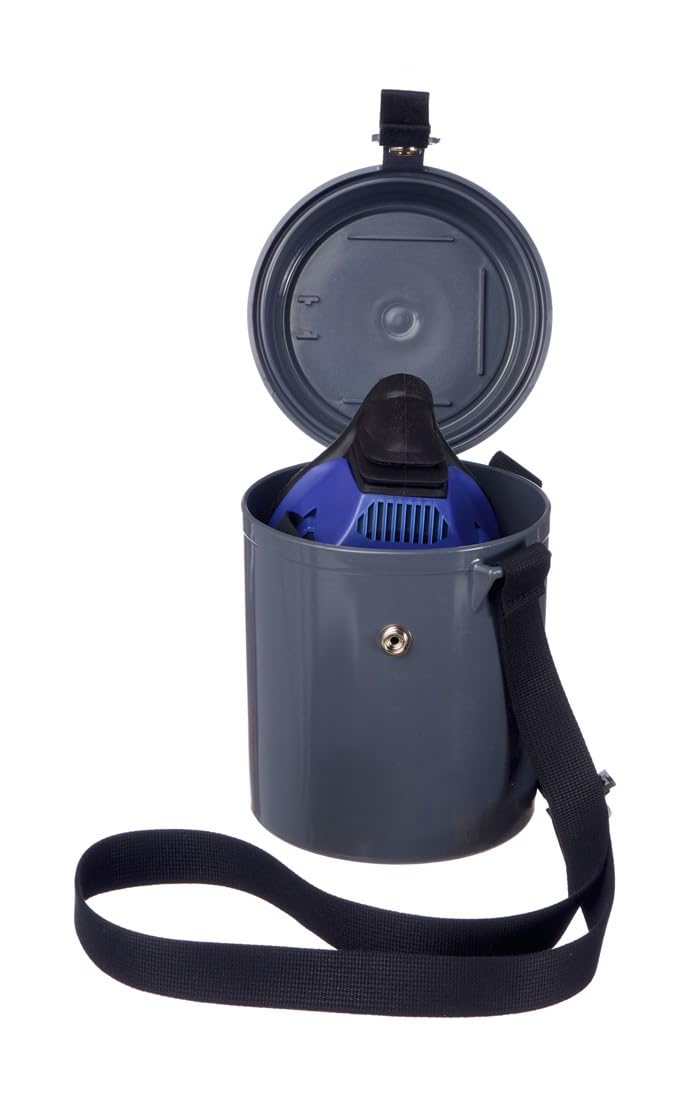 Dräger Tragedose WIKRU für Halbmasken | Robuste Tragedose mit Schultergurt, inkl. Filter.