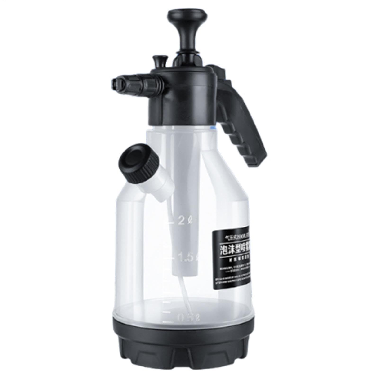 Pulvérisateur à pompe moussante 2,5 L : nettoyez sans effort votre voiture et jardin
