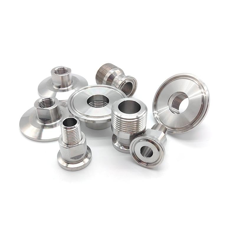 Raccord ferrule 50.5mm 3/4 pouce mâle en acier inoxydable pour eau et huile