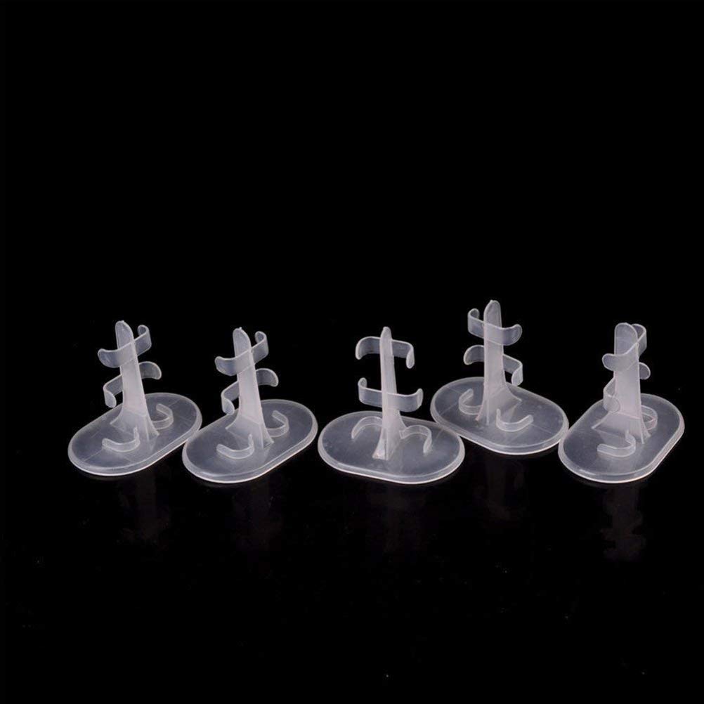 Supporti per bambole, 5/10 pezzi, espositori universali in plastica per bambole da ragazza, piccolo modello titolare