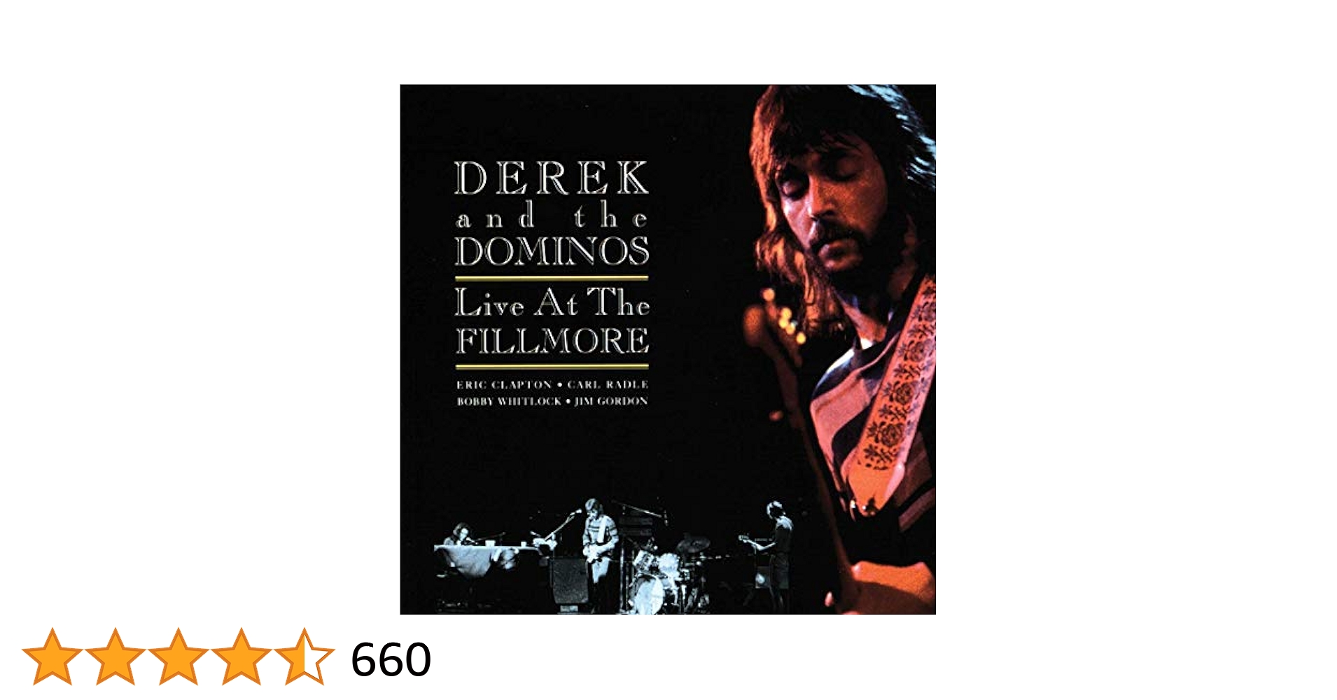 Derek & The Dominos - Live At The Fillmore[2 CD Expanded