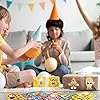 24 Sheets Make Your Own Fast Food Stickers Make A Face Stickers for Kids Toddlers with Hamburger Hot Dog French Fries Pizza Ice Cream Popcorn DIY Craft Kids Party Favor Supplies Crafts #4