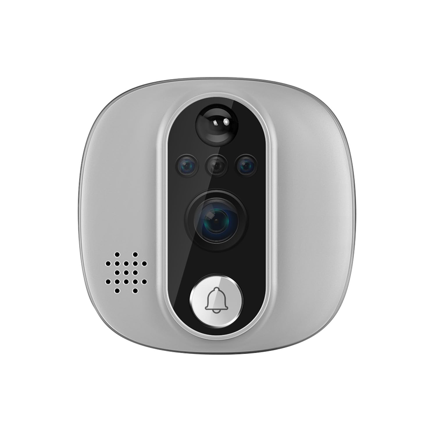 AYR Mirilla Digital de Puerta con Gran Pantalla a Color de 4,3". Cámara con Infrarrojos y visión Nocturna, PIR; detección de Movimiento. Batería Recargable. Modelo 763 WiFi.