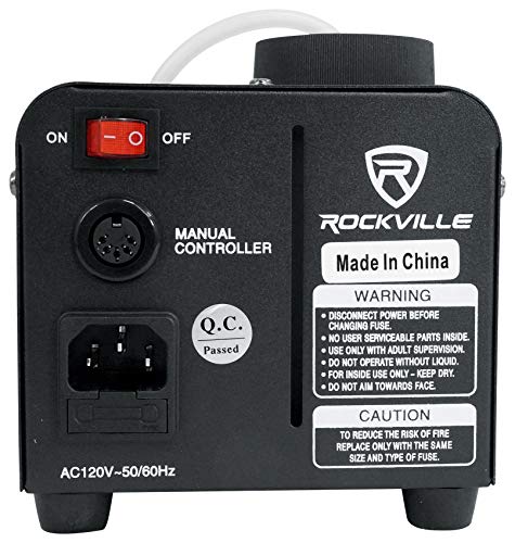 Rockville R720L V2 Máquina de Humo LED con Luz UV y Control Remoto miniatura 7
