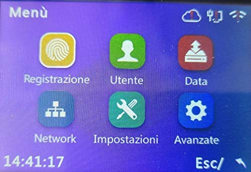 RILEVATORE PRESENZE MARCATEMPO WIFI, 12 BADGE E ISTRUZIONE SOFTWARE IN TELEASSISTENZA PER 4 MESI DEL VALORE DI € 158, IMPRONTA DIGITALE+RFID, SOFTWARE ITALIANO. VENDUTO DA AZIENDA ITALIANA