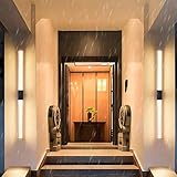 Applique multifunzionale: l'applique a LED può essere installata non solo in verticale o in orizzontale, ma anche a soffitto; è inoltre possibile acquistare più applique per creare la combinazione di luci desiderata; si adatta perfettamente a ville, giardini, verande, corridoi, ingressi, cortili, balconi, garage e cancelli, ed è ideale anche per camere da letto, soggiorni, studi, scale, tavoli da pranzo, bagni, disimpegni e altri ambienti interni.