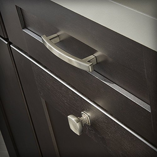 Franklin Brass P29616K-SN-B Pierce Kitchen or Furniture Cabinet Hardware Drawer Handle Pull, 5 inch, Satin Nickel, 10 Pack